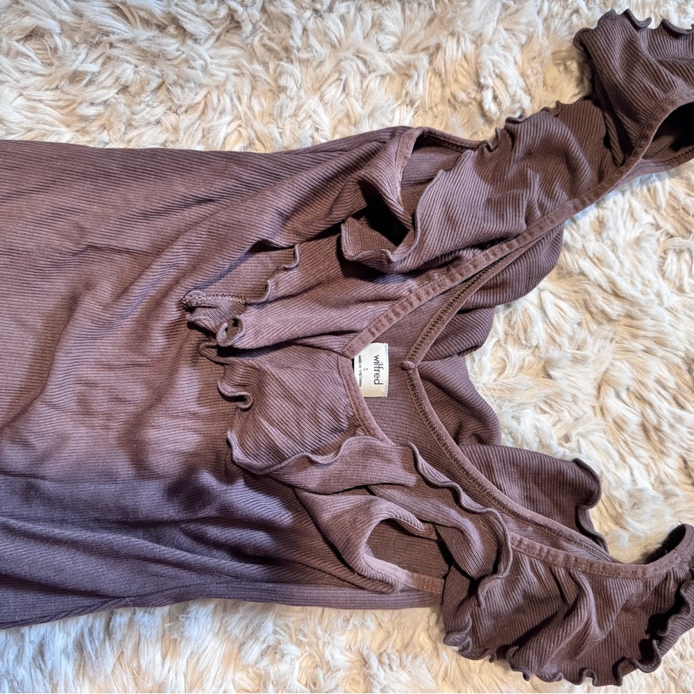 Aritzia Wilfred Danette bodysuit